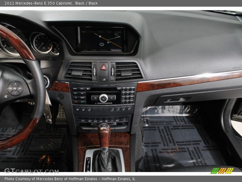 Black / Black 2011 Mercedes-Benz E 350 Cabriolet