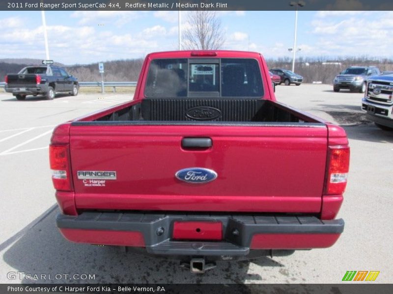 Redfire Metallic / Medium Dark Flint 2011 Ford Ranger Sport SuperCab 4x4