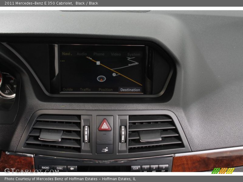 Black / Black 2011 Mercedes-Benz E 350 Cabriolet