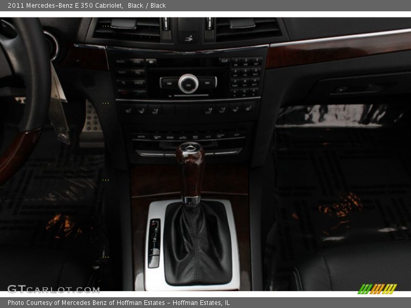 Black / Black 2011 Mercedes-Benz E 350 Cabriolet