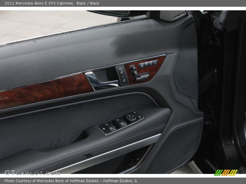 Black / Black 2011 Mercedes-Benz E 350 Cabriolet