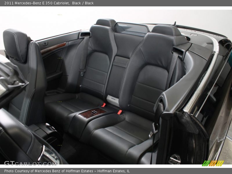 Black / Black 2011 Mercedes-Benz E 350 Cabriolet