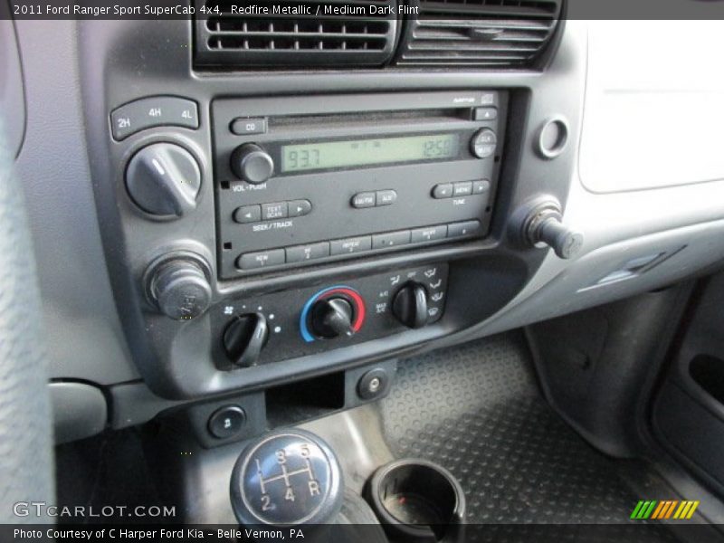 Redfire Metallic / Medium Dark Flint 2011 Ford Ranger Sport SuperCab 4x4