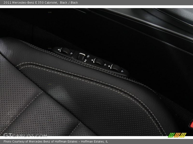 Black / Black 2011 Mercedes-Benz E 350 Cabriolet