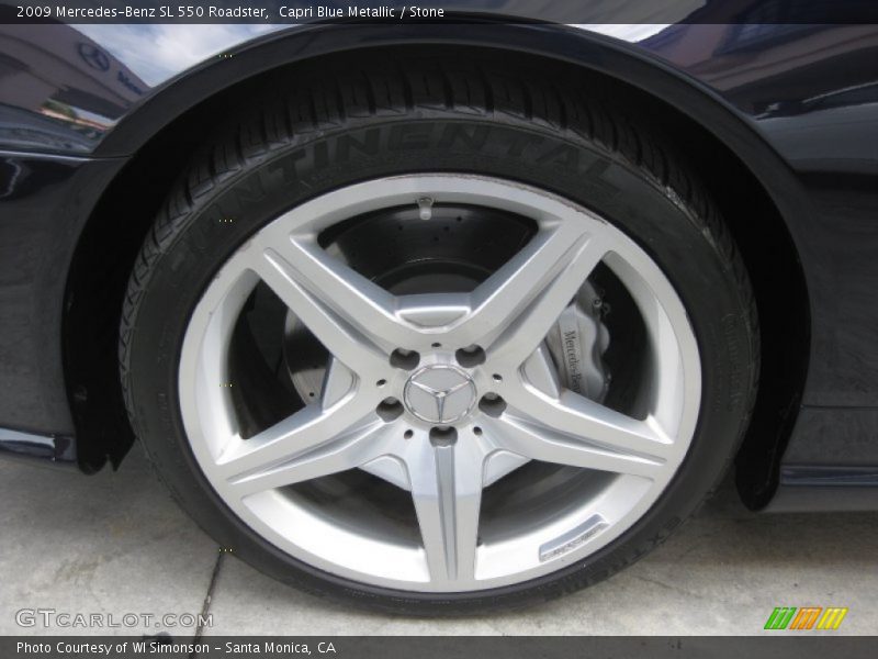  2009 SL 550 Roadster Wheel