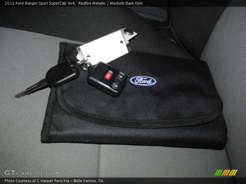 Redfire Metallic / Medium Dark Flint 2011 Ford Ranger Sport SuperCab 4x4