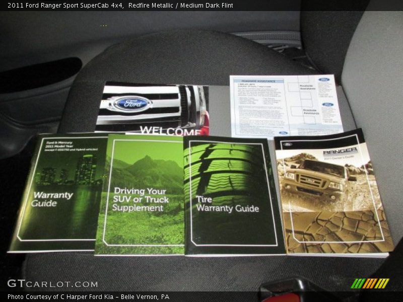 Redfire Metallic / Medium Dark Flint 2011 Ford Ranger Sport SuperCab 4x4