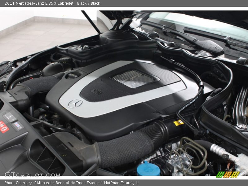 Black / Black 2011 Mercedes-Benz E 350 Cabriolet