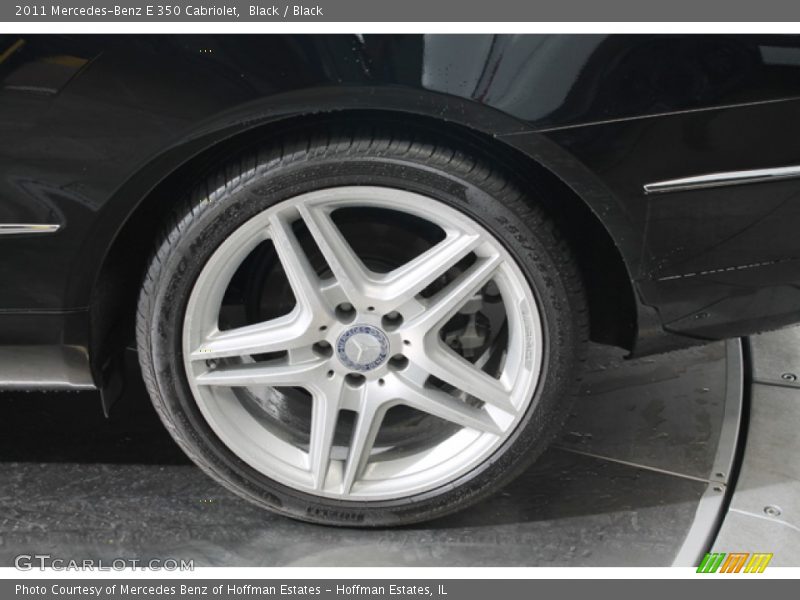 Black / Black 2011 Mercedes-Benz E 350 Cabriolet