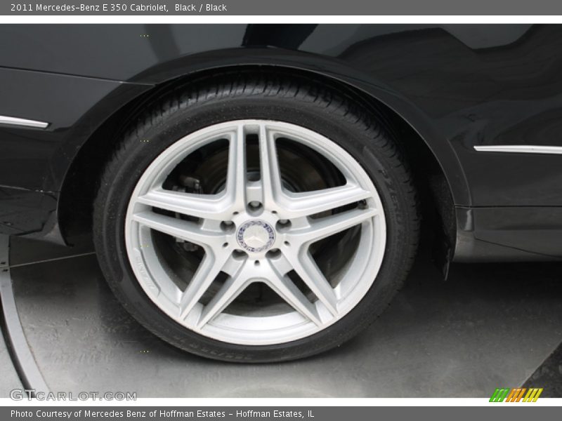 Black / Black 2011 Mercedes-Benz E 350 Cabriolet