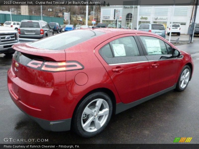 Crystal Red Tintcoat / Jet Black/Dark Accents 2013 Chevrolet Volt