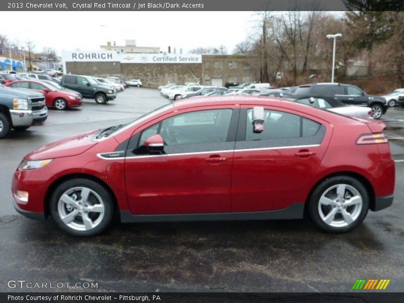 Crystal Red Tintcoat / Jet Black/Dark Accents 2013 Chevrolet Volt