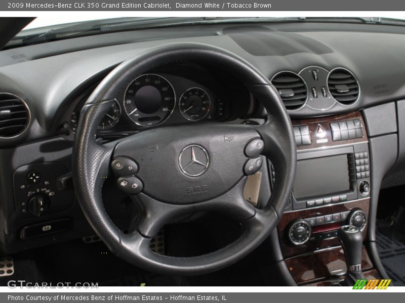 Dashboard of 2009 CLK 350 Grand Edition Cabriolet