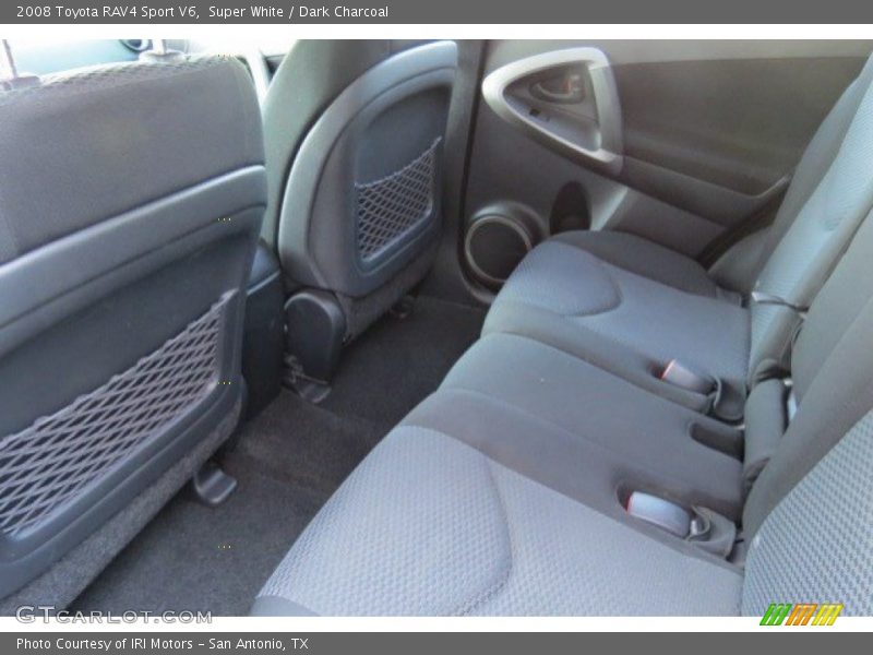 Super White / Dark Charcoal 2008 Toyota RAV4 Sport V6