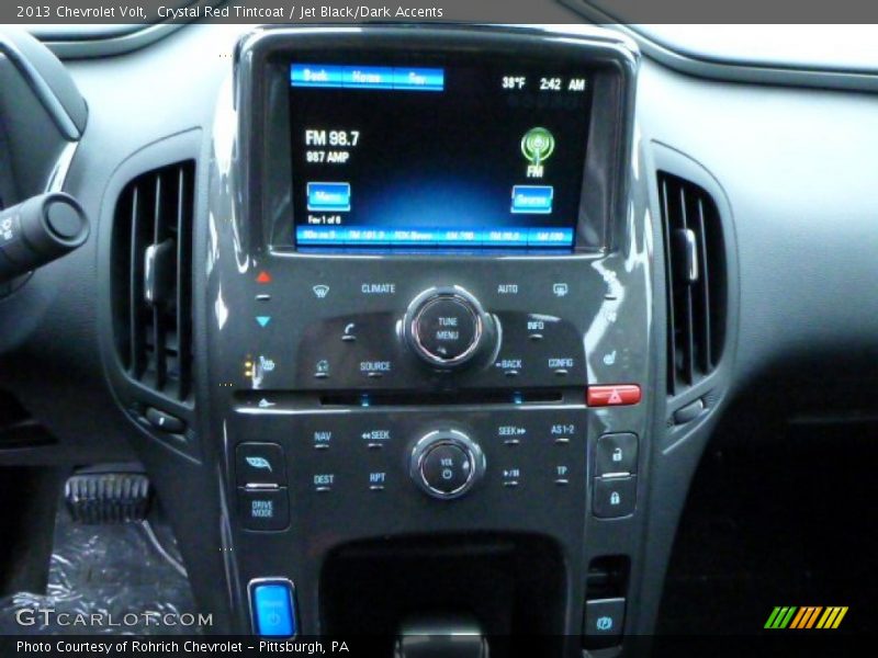Controls of 2013 Volt 