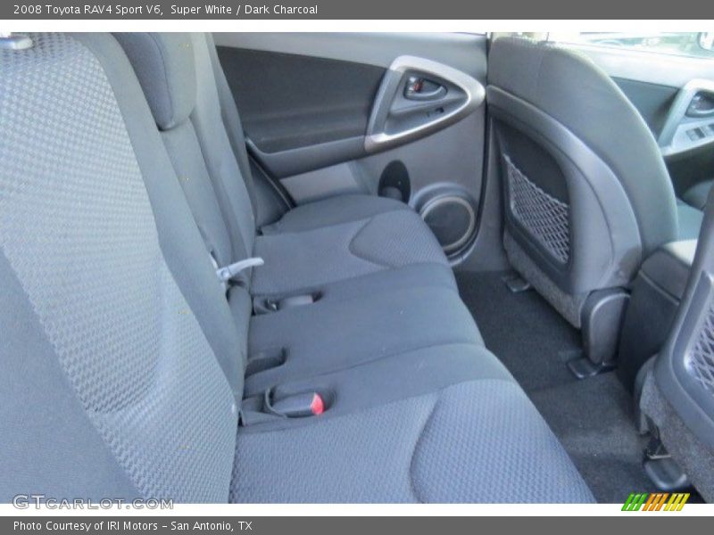 Super White / Dark Charcoal 2008 Toyota RAV4 Sport V6