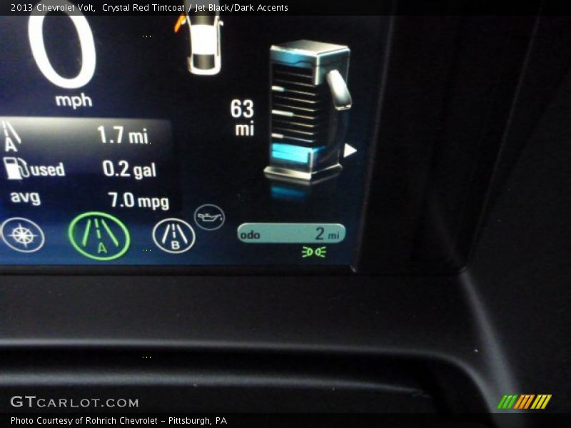 Crystal Red Tintcoat / Jet Black/Dark Accents 2013 Chevrolet Volt