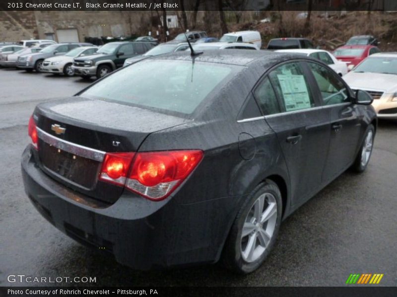 Black Granite Metallic / Jet Black 2013 Chevrolet Cruze LT