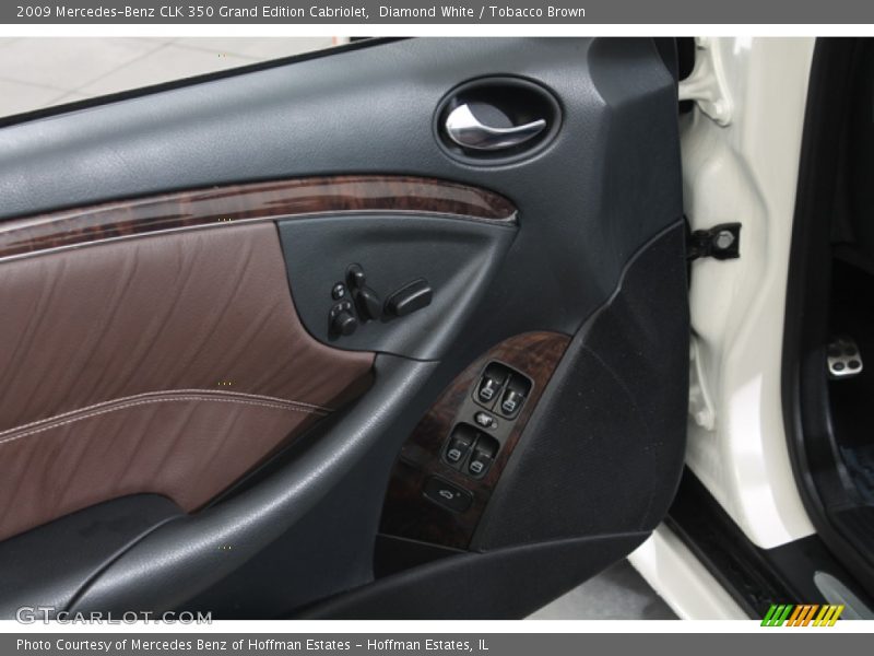 Controls of 2009 CLK 350 Grand Edition Cabriolet