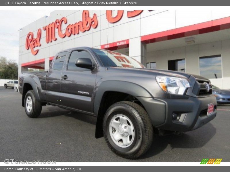 Magnetic Gray Metallic / Graphite 2013 Toyota Tacoma Prerunner Access Cab