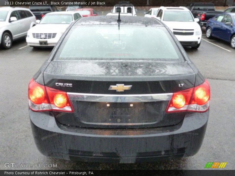 Black Granite Metallic / Jet Black 2013 Chevrolet Cruze LT