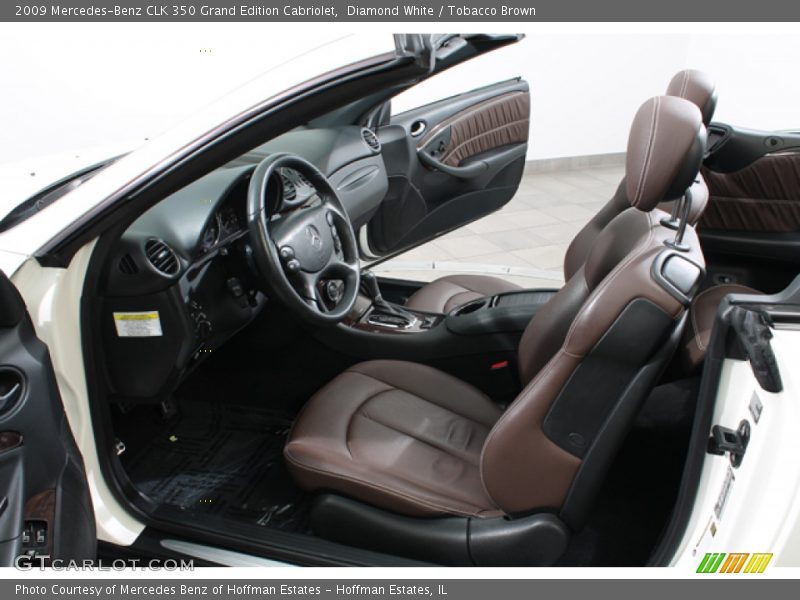  2009 CLK 350 Grand Edition Cabriolet Tobacco Brown Interior