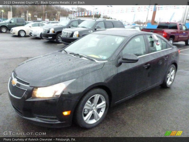 Black Granite Metallic / Jet Black 2013 Chevrolet Cruze LT