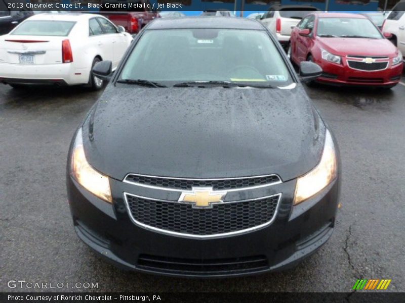 Black Granite Metallic / Jet Black 2013 Chevrolet Cruze LT