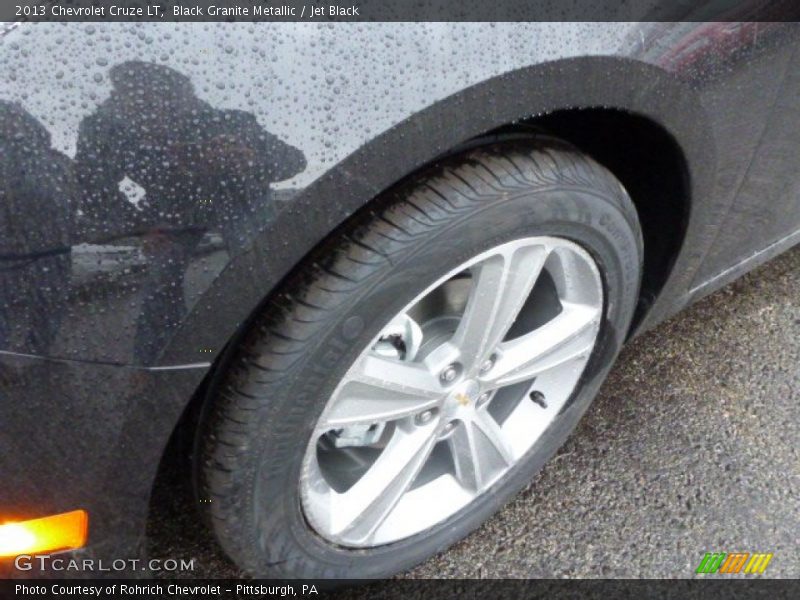Black Granite Metallic / Jet Black 2013 Chevrolet Cruze LT