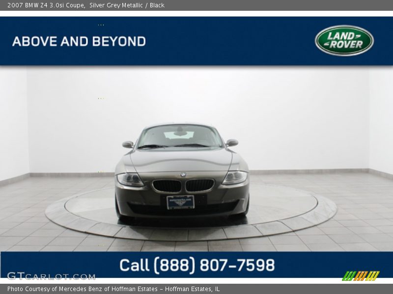Silver Grey Metallic / Black 2007 BMW Z4 3.0si Coupe