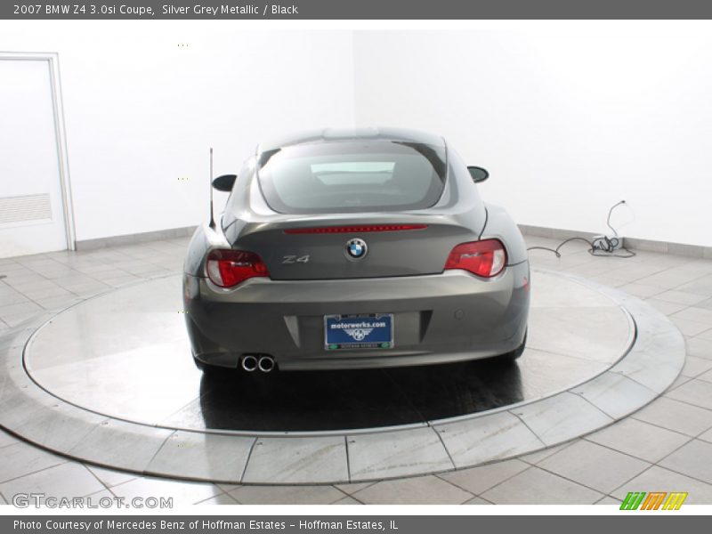 Silver Grey Metallic / Black 2007 BMW Z4 3.0si Coupe