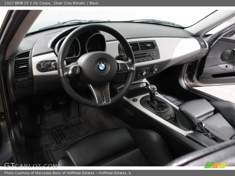 Black Interior - 2007 Z4 3.0si Coupe 