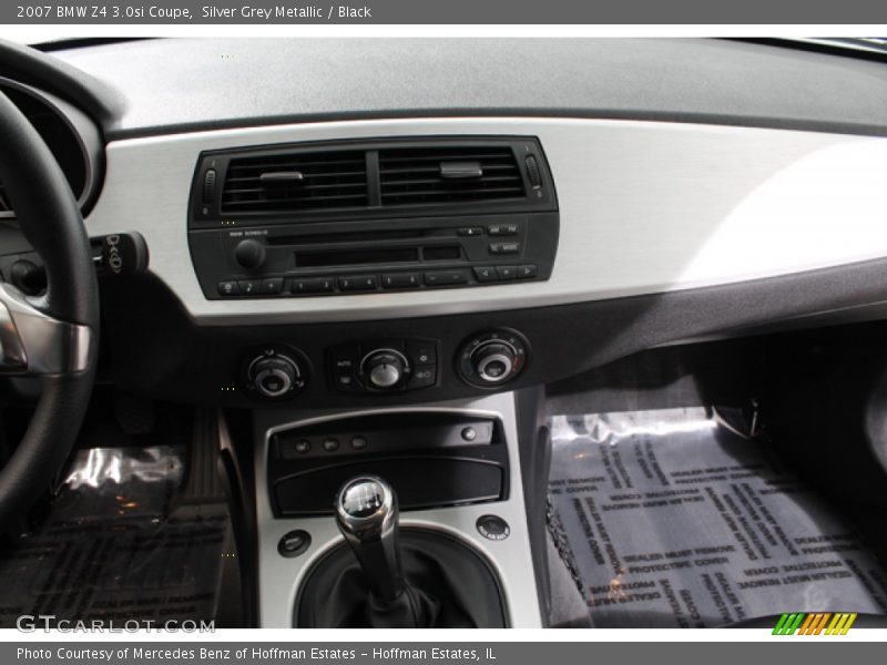 Silver Grey Metallic / Black 2007 BMW Z4 3.0si Coupe