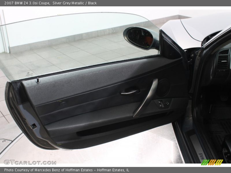 Silver Grey Metallic / Black 2007 BMW Z4 3.0si Coupe