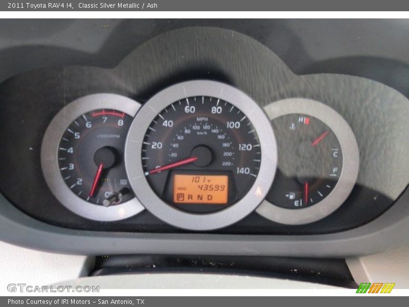 Classic Silver Metallic / Ash 2011 Toyota RAV4 I4