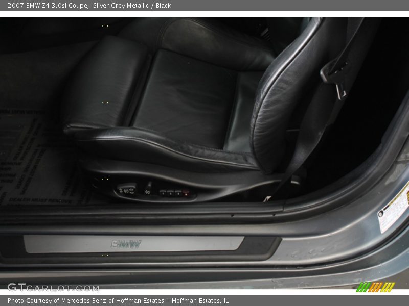 Silver Grey Metallic / Black 2007 BMW Z4 3.0si Coupe