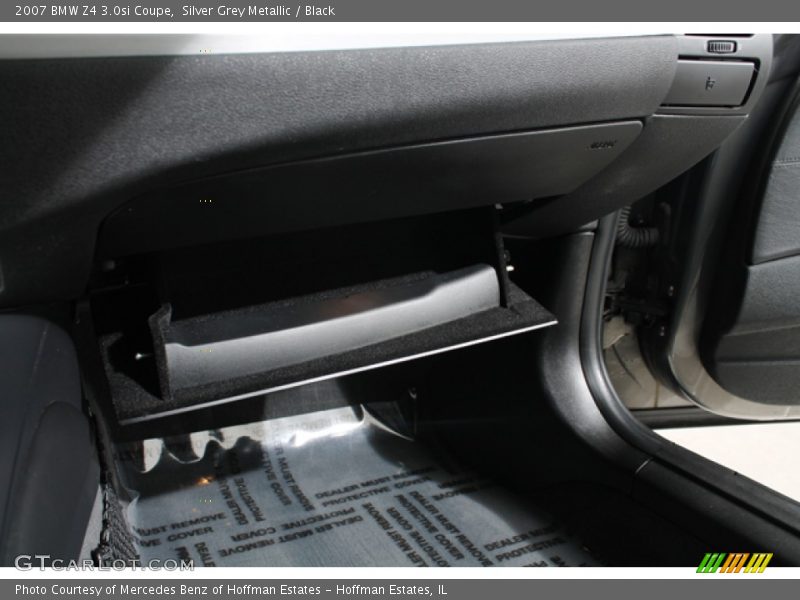 Silver Grey Metallic / Black 2007 BMW Z4 3.0si Coupe