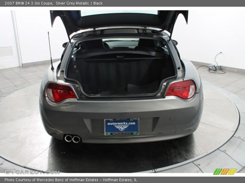 Silver Grey Metallic / Black 2007 BMW Z4 3.0si Coupe