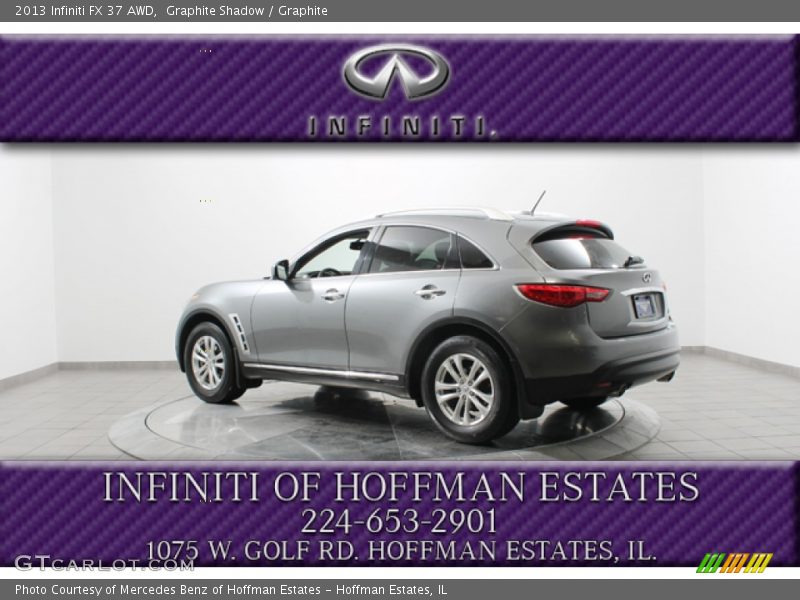 Graphite Shadow / Graphite 2013 Infiniti FX 37 AWD