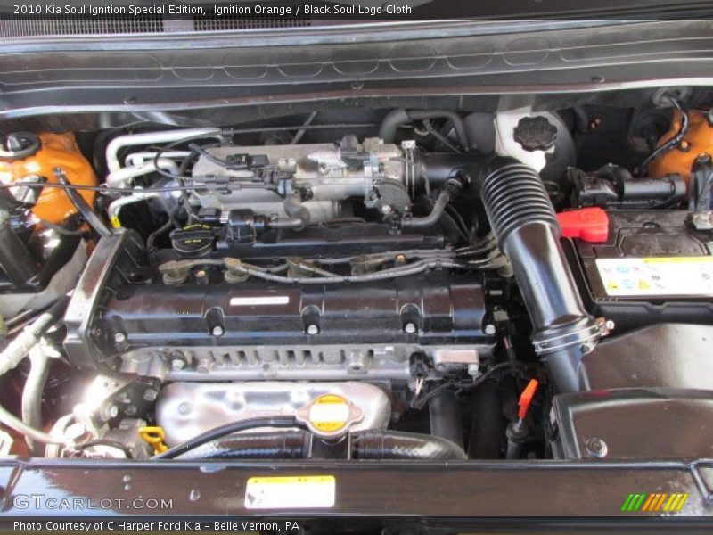  2010 Soul Ignition Special Edition Engine - 2.0 Liter DOHC 16-Valve CVVT 4 Cylinder