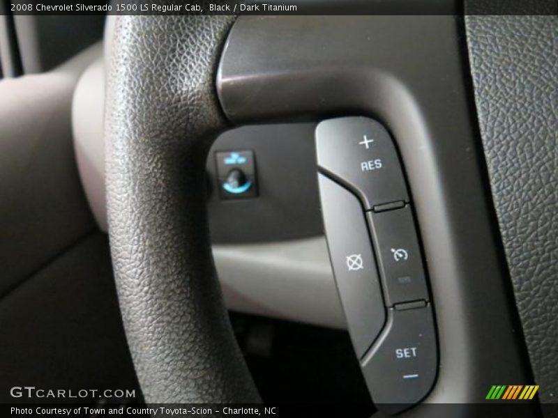 Black / Dark Titanium 2008 Chevrolet Silverado 1500 LS Regular Cab