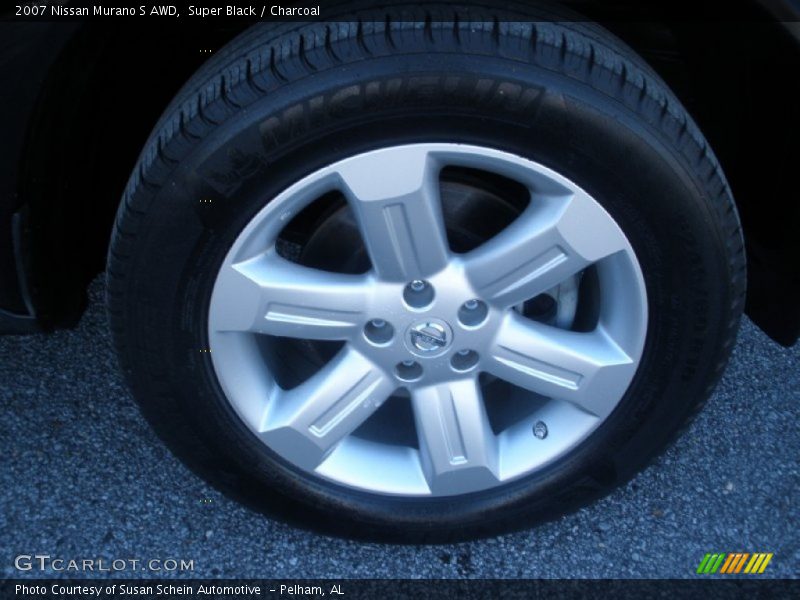 Super Black / Charcoal 2007 Nissan Murano S AWD