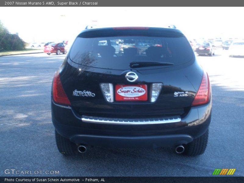 Super Black / Charcoal 2007 Nissan Murano S AWD