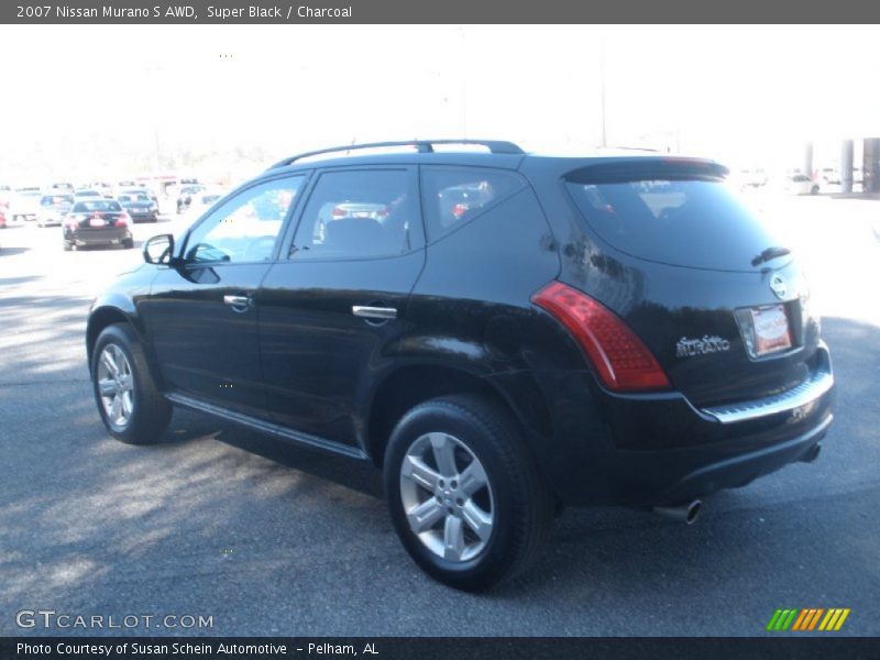 Super Black / Charcoal 2007 Nissan Murano S AWD