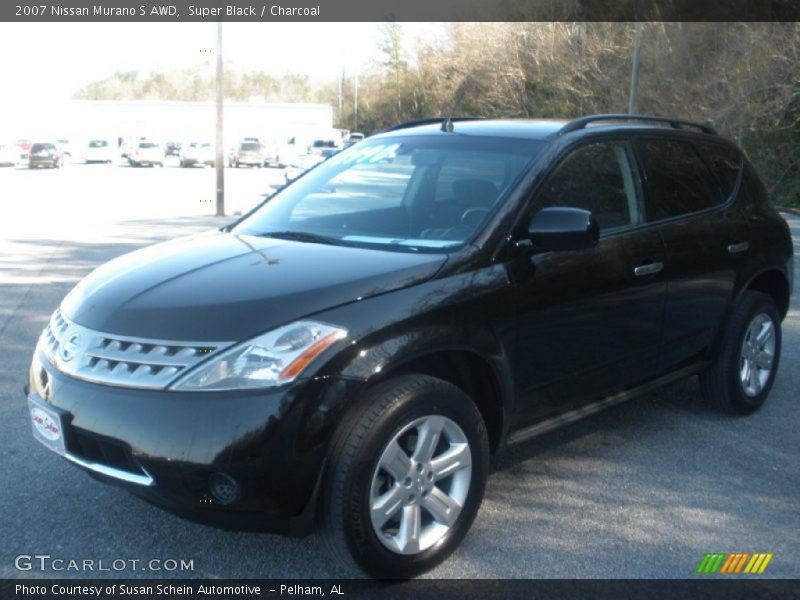Super Black / Charcoal 2007 Nissan Murano S AWD