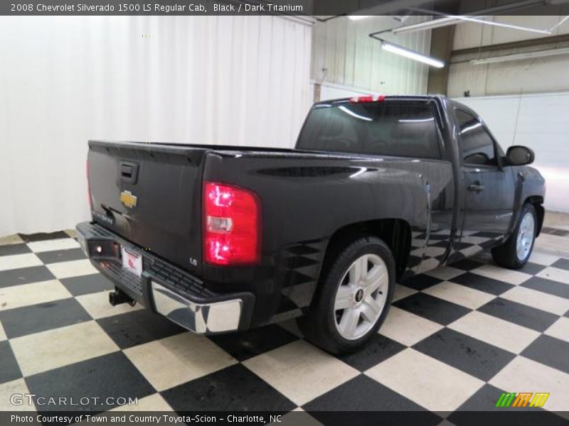 Black / Dark Titanium 2008 Chevrolet Silverado 1500 LS Regular Cab