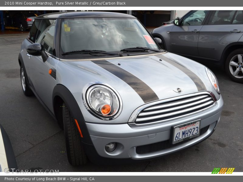 Pure Silver Metallic / Grey/Carbon Black 2010 Mini Cooper Hardtop