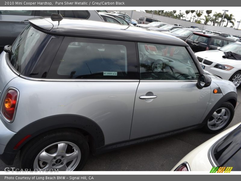 Pure Silver Metallic / Grey/Carbon Black 2010 Mini Cooper Hardtop