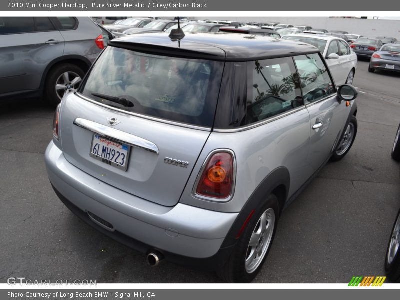 Pure Silver Metallic / Grey/Carbon Black 2010 Mini Cooper Hardtop