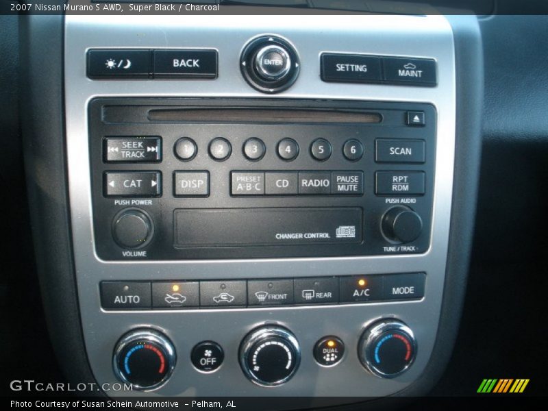 Super Black / Charcoal 2007 Nissan Murano S AWD